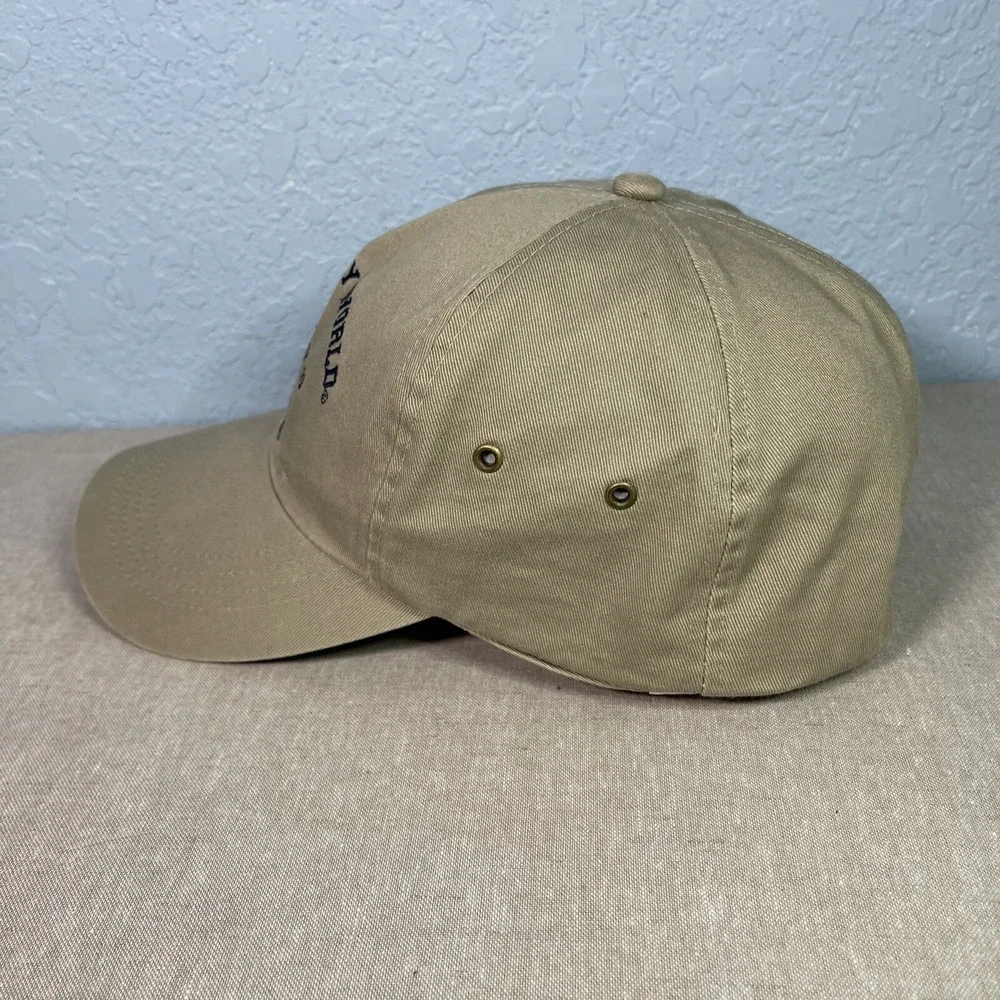 Disney Goofy Hat Walt Disney World Basketball OSFM Leather Strapback Vintage